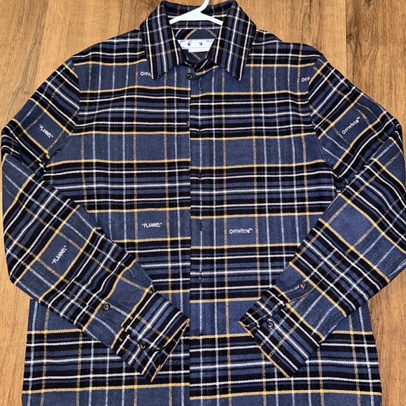 Off-White Flannel Skate Shirt